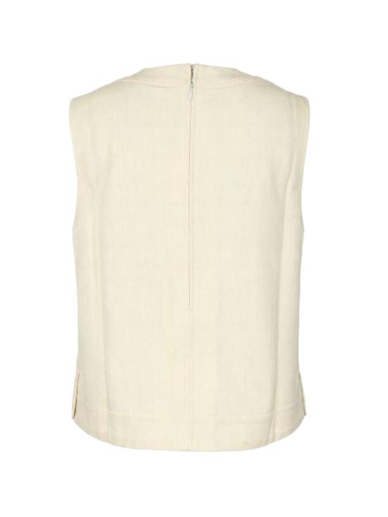26SS 쉐르 민소매 티셔츠 CHE10006PAMPA BEI1322S Crema - SOEUR
