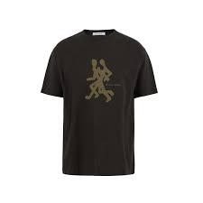 26SS 디스트릭트 비전 캘리포니아 코튼 티셔츠 DVLA001B RUNNERS DEEP BROWN DOM