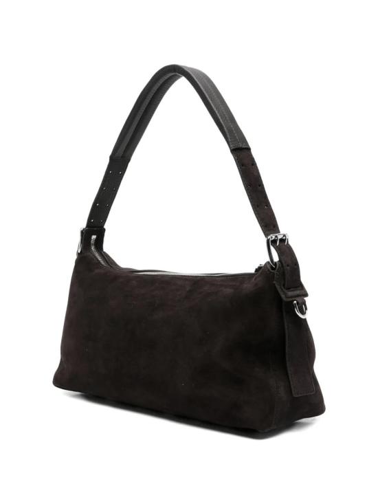 26FW 르메르 벨티드 스웨이드 바게트 백 BG0167 LL0125 007 EBONY BROWN DOM - LEMAIRE