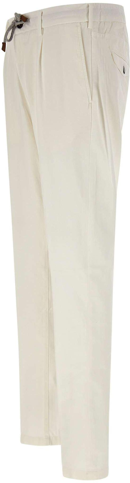 26SS 일레븐티 팬츠 X75PANB21TET0K00501 WHITE - ELEVENTY