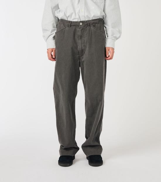 26SS 나나미카 스트레이트 팬츠 S26SC079E FH FADE GRAY DOM - NANAMICA