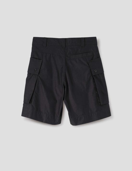 26SS 마가렛호웰 숏팬츠 MHTR0531S26MNJ BLK BLACK DOM - MARGARET HOWELL