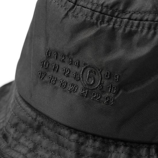 26SS MM6 메종마르지엘라 버킷햇 SH0TC0011 M35794 900 BLACK DOM - MM6 MAISON MARGIELA