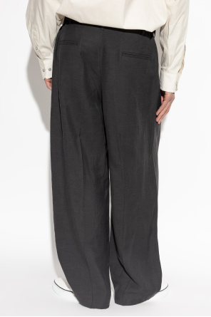 26SS 르메르 플리츠 테일러드 팬츠 PA1294 LF1561 983 ASH BLACK DOM - LEMAIRE