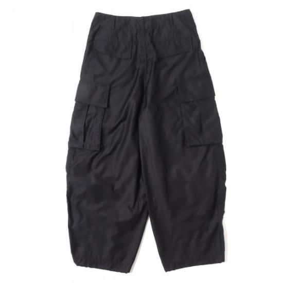 26SS 니들스 스트레이트 팬츠 SX197 BLACK DOM - NEEDLES