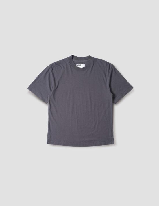26SS 마가렛호웰 반팔 티셔츠 MHSP0527S26EDR SLB SLATE BLUE DOM