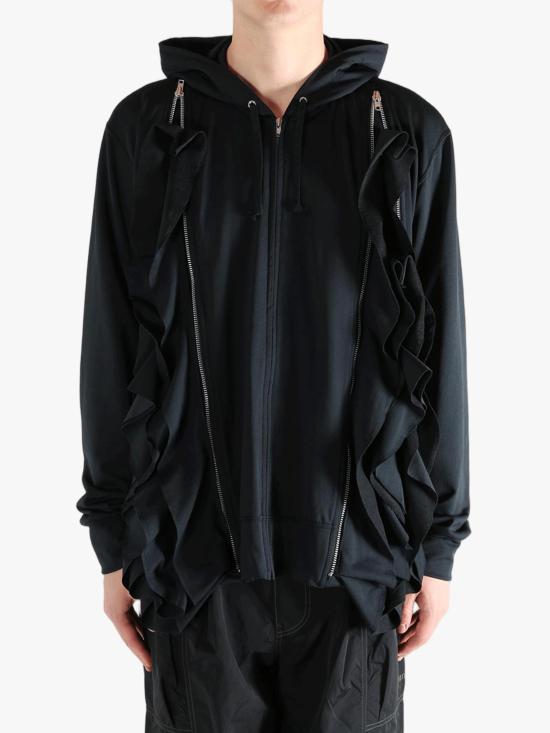 26SS 꼼데가르송 후드 티셔츠 PQ T030 S26 1 BLACK DOM - COMME DES GARCONS