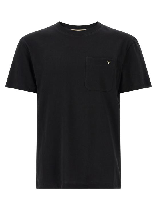 26FW 발렌티노 가라바니 반팔 티셔츠 V3MG10VBGR0NO Black
