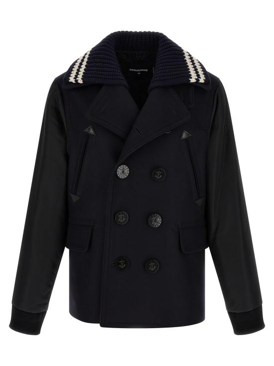 26FW 디스퀘어드2 코트 S74AA0331S53003524 Blue
