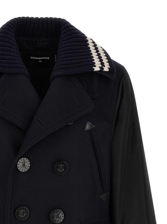 26FW 디스퀘어드2 코트 S74AA0331S53003524 Blue - DSQUARED2