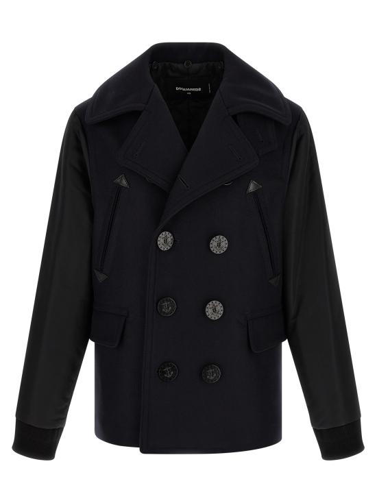 26FW 디스퀘어드2 코트 S74AA0331S53003524 Blue - DSQUARED2