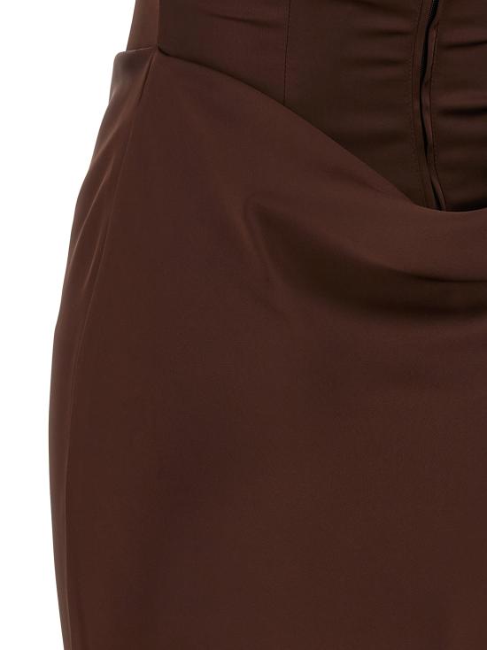 26FW 로테이트 바이 크리스텐슨 롱 원피스 11633629102910 Brown - ROTATE BY BIRGERCHRISTENSEN