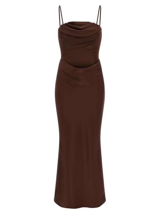 26FW 로테이트 바이 크리스텐슨 롱 원피스 11633629102910 Brown