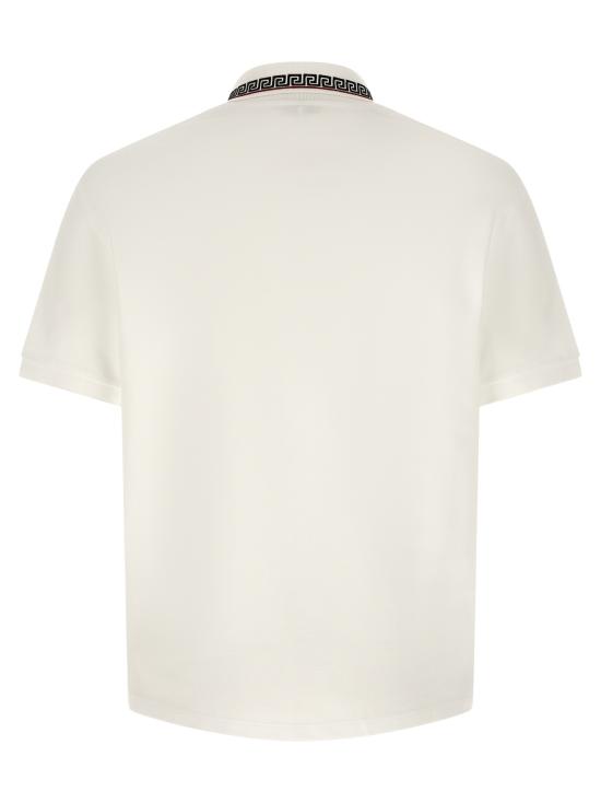 26FW 베르사체 폴로 티셔츠 10260071A186881W000 White - VERSACE