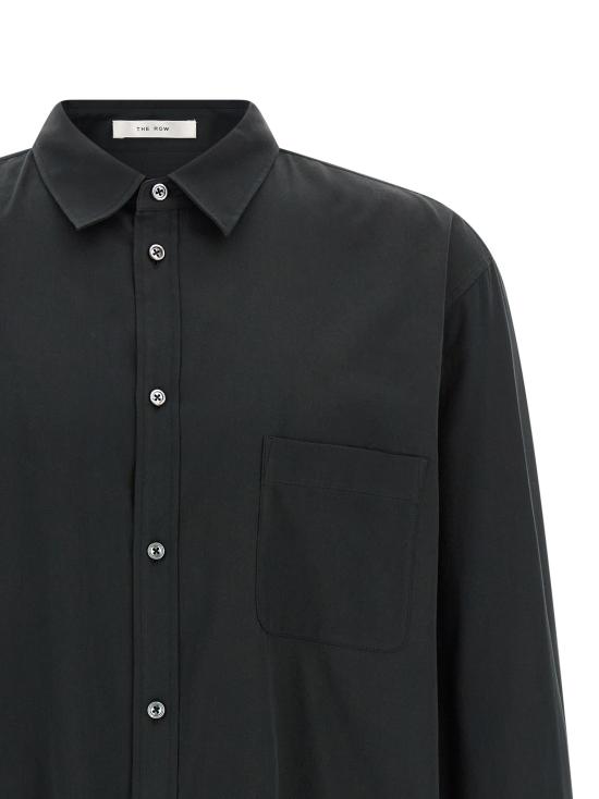 26FW 더로우 긴팔 셔츠 1461W4503BLK Black - THE ROW