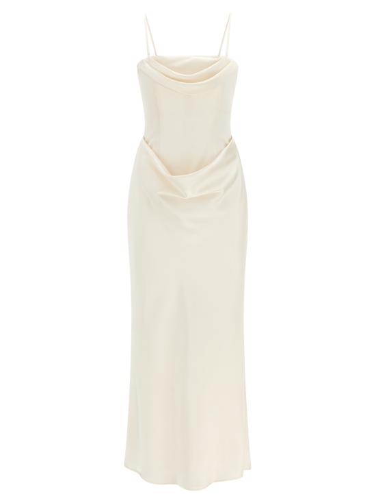 26FW 로테이트 바이 크리스텐슨 롱 원피스 116336857857 White