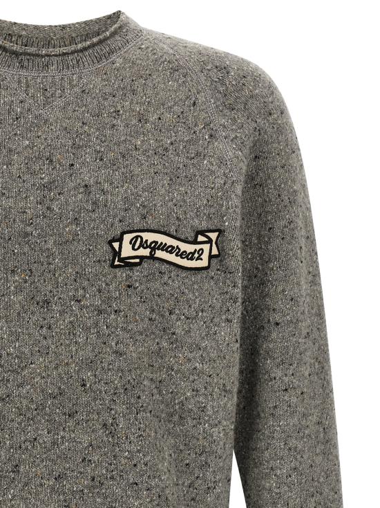 26FW 디스퀘어드2 스웨터 S74HA1668D13233860 Gray - DSQUARED2