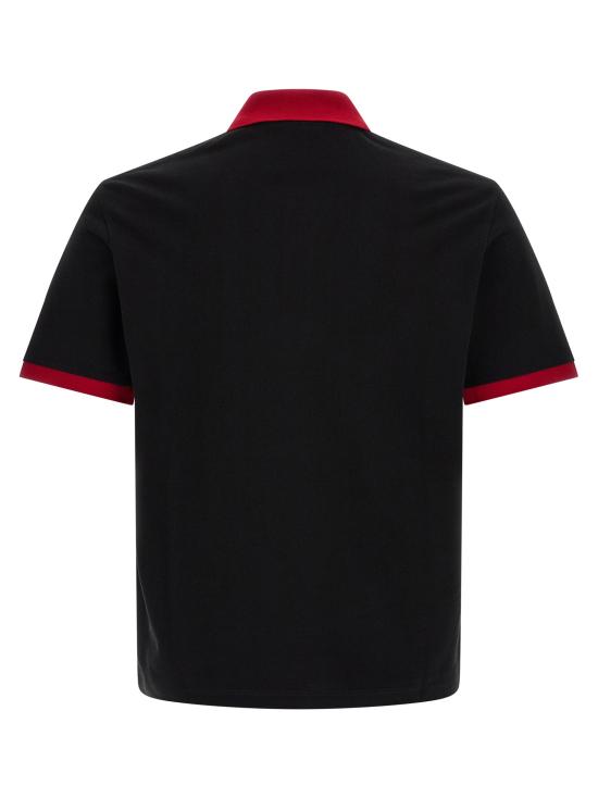 26FW 베르사체 폴로 티셔츠 10240311A176812B9A0 Black - VERSACE