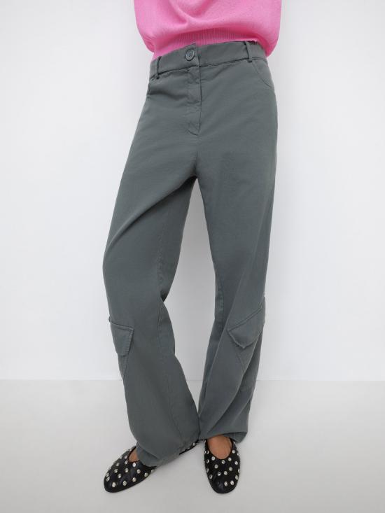 26SS 기마구아스 스트레이트 팬츠 IRINA TROUSERS GREY DOM - GIMAGUAS