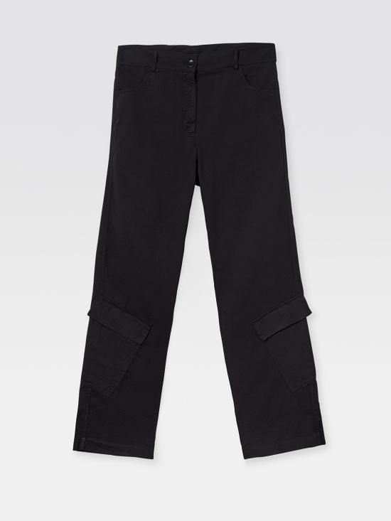 26SS 기마구아스 스트레이트 팬츠 IRINA TROUSERS BLACK DOM