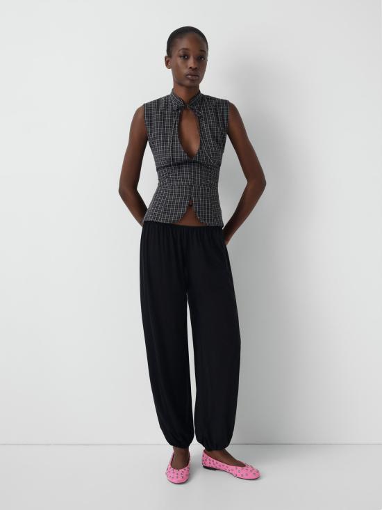 26SS 기마구아스 트레이닝/조거 팬츠 ZOE TROUSERS BLACK DOM - GIMAGUAS