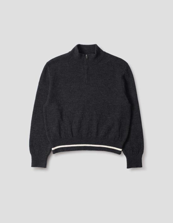 26SS 마가렛호웰 터틀넥 WHKN0523S26MMZ CHR CHARCOAL DOM