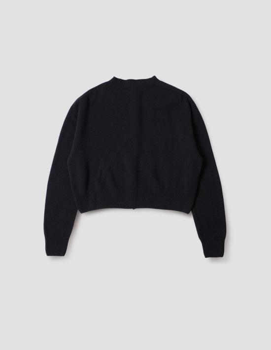 26SS 마가렛호웰 가디건 WOKN0510S26EYS DVT BLACK DOM - MARGARET HOWELL