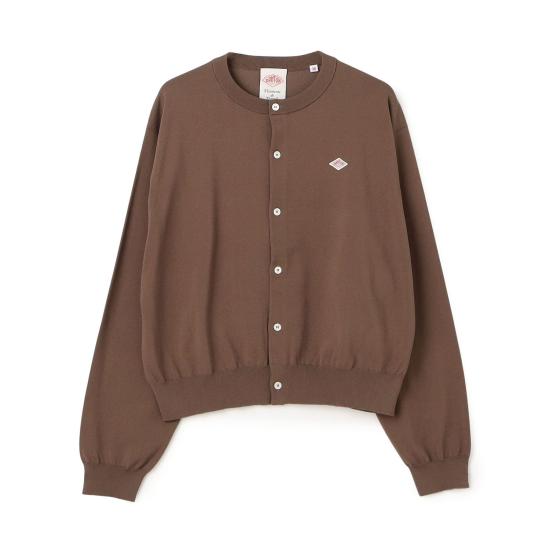 26SS 단톤 저지 니트 크루넥 가디건 DTD0137 YSD TAUPE DOM