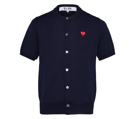26SS 꼼데가르송 가디건 AX N095 051 2 NAVY DOM