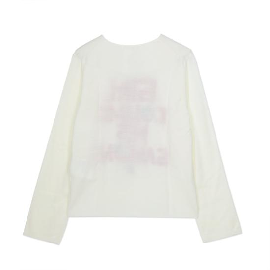 26SS 꼼데가르송 스웨터 NQ N002 S26 2 WHITE DOM - COMME DES GARCONS
