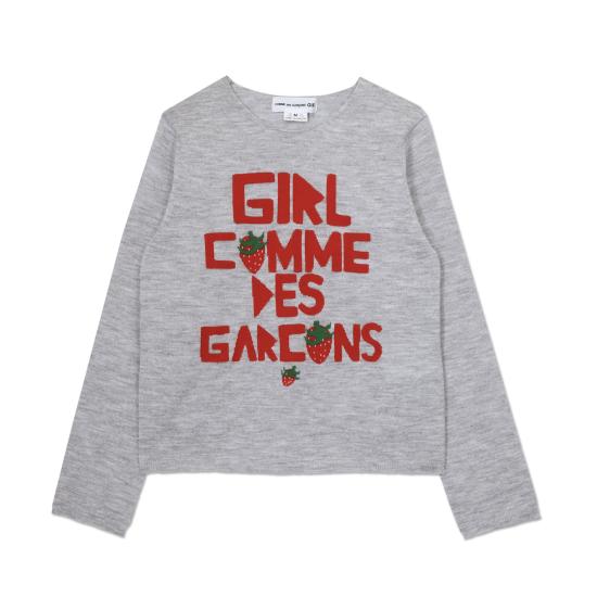 26SS 꼼데가르송 스웨터 NQ N002 S26 2 GREY DOM