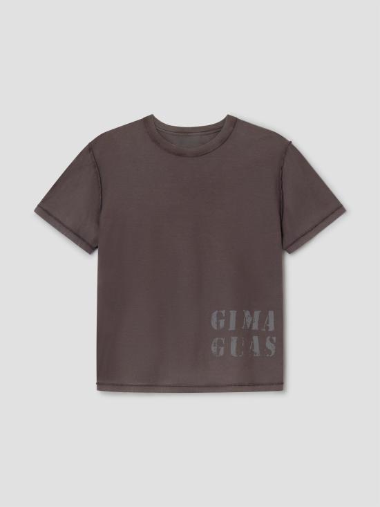 26SS 기마구아스 반팔 티셔츠 GIMA SS TSHIRT BROWN DOM