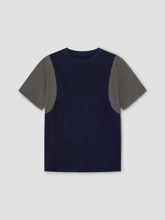 26SS 기마구아스 반팔 티셔츠 STEEVE TSHIRT NAVYGREY DOM
