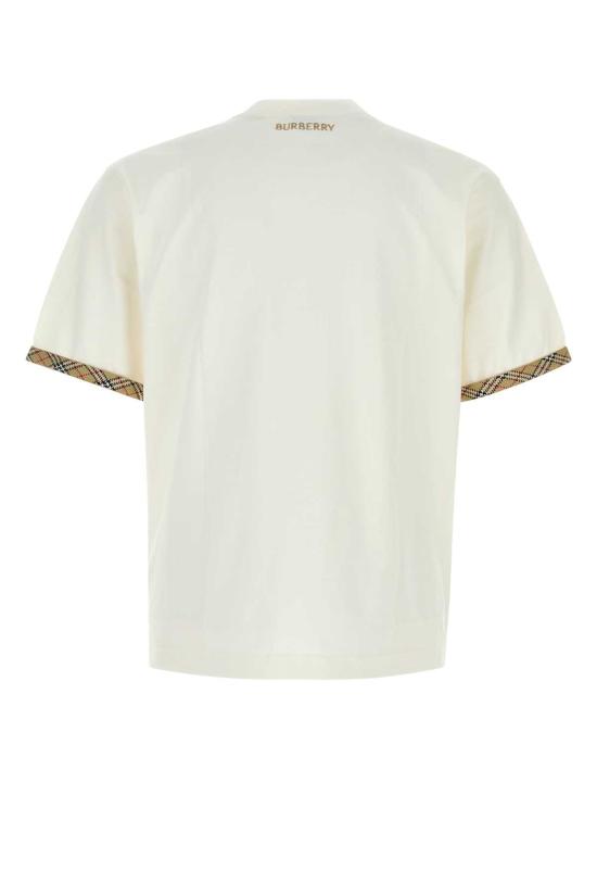 26FW 버버리 반팔 티셔츠 8123491 B7078 White - BURBERRY