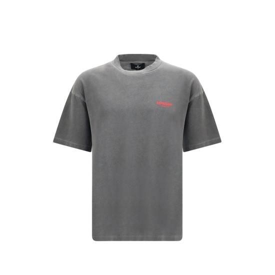 26FW 리프레젠트 반팔 티셔츠 OCM41114 02 BLACK GREY