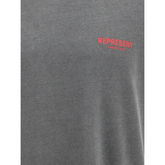 26FW 리프레젠트 반팔 티셔츠 OCM41114 02 BLACK GREY - REPRESENT