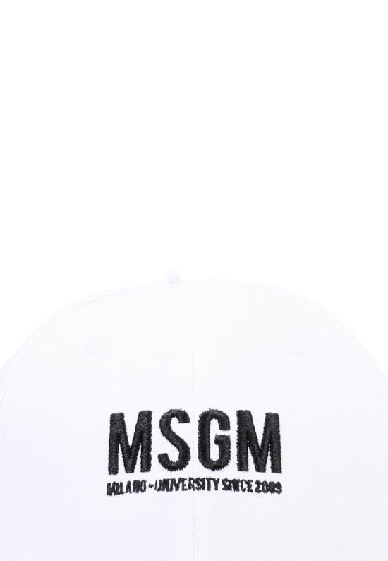 26SS [키즈] 엠에스지엠 모자 S6MSJUBC019 001 WHITE - MSGM