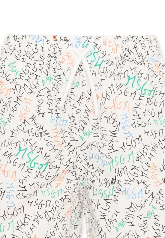 26SS [키즈] 엠에스지엠 쇼츠/버뮤다 S6MSJBBE234 001 WHITE - MSGM