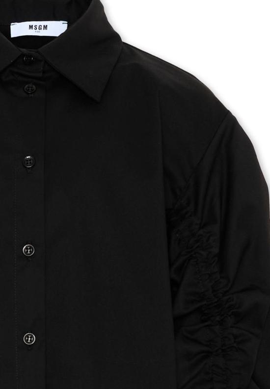 26SS [키즈] 엠에스지엠 블라우스 S6MSJGSI084 110 BLACK - MSGM
