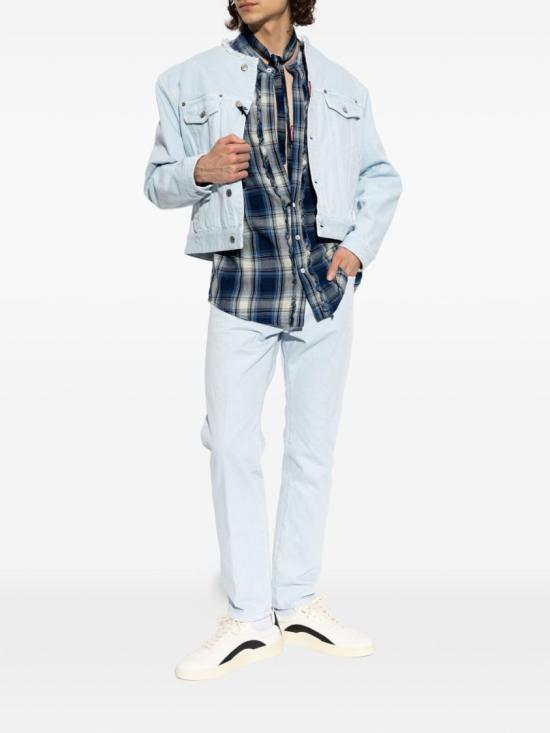 26SS 디스퀘어드2 데님 자켓 S71AN0670 D30039 465 Blue - DSQUARED2