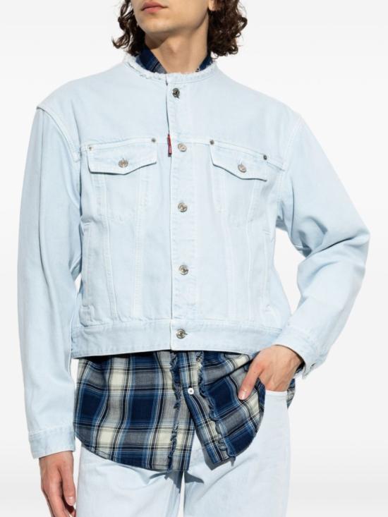 26SS 디스퀘어드2 데님 자켓 S71AN0670 D30039 465 Blue - DSQUARED2