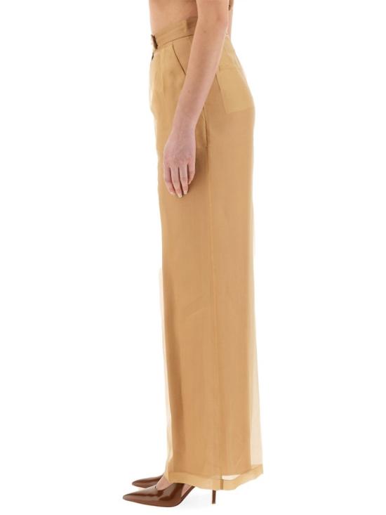  막스마라 다닐라 실크 오간자 팬츠 2511131094600 035009 Brown - MAX MARA