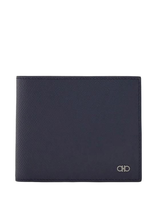 26FW 살바토레 페라가모 간치니 반지갑 661454 0793773 NEW NAVY DKB