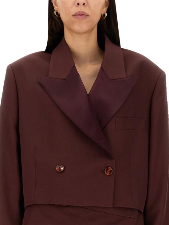  아크네 스튜디오 수트 자켓 AH0218 AD6 Burgundy - ACNE STUDIOS