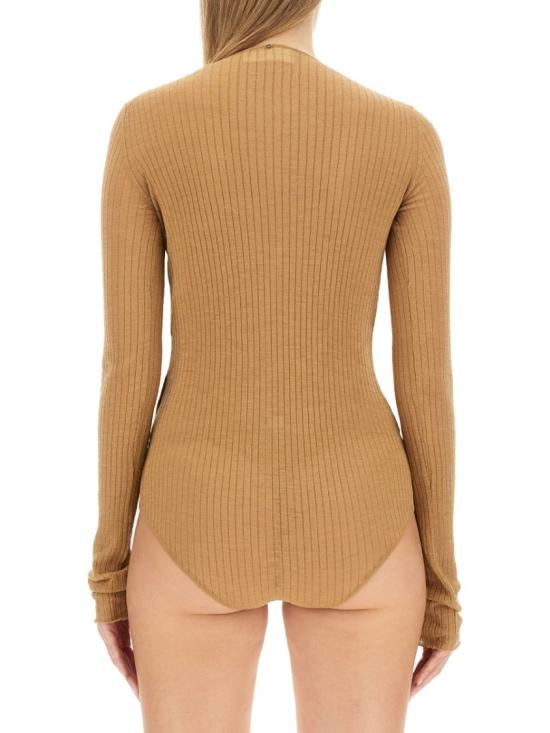  스포트막스 바디수트 티셔츠 2323661036600 188002 Brown - SPORTMAX
