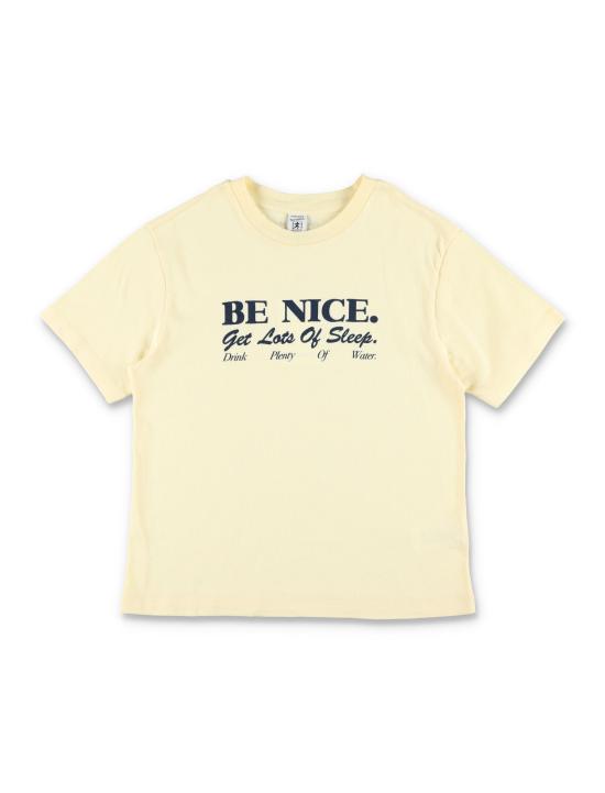 26SS [키즈] 스포티앤리치 티셔츠 TO04876003YE02 219 CREAM ALMOND