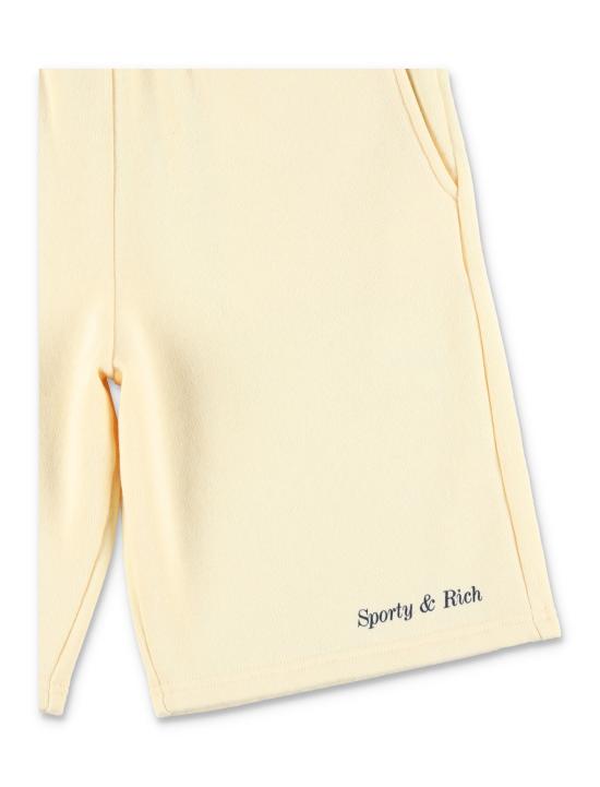 26SS [키즈] 스포티앤리치 쇼츠/버뮤다 SH04976301YE02 219 CREAM ALMOND - SPORTY & RICH