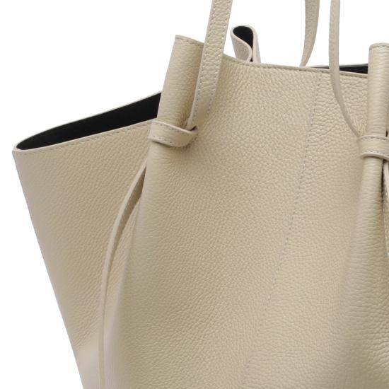 26FW 유제피 숄더백 LARGE MOCHI PEBBLE GRAIN LEATHERL066 Beige - YUZEFI