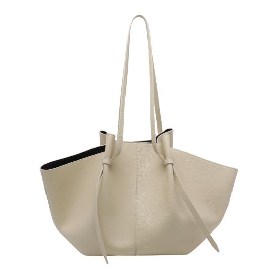 26FW 유제피 숄더백 LARGE MOCHI PEBBLE GRAIN LEATHERL066 Beige