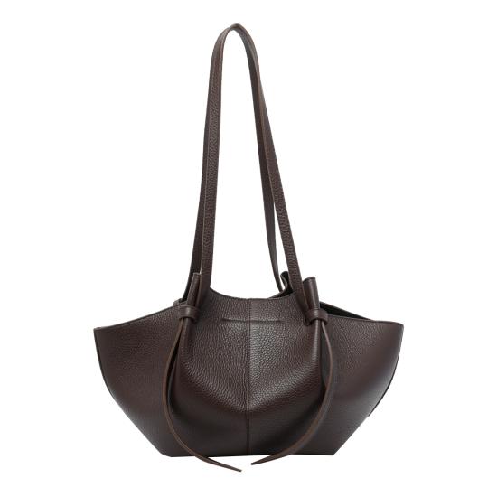 26FW 유제피 숄더백 MOCHI PEBBLE GRAIN LEATHERL038 Brown - YUZEFI